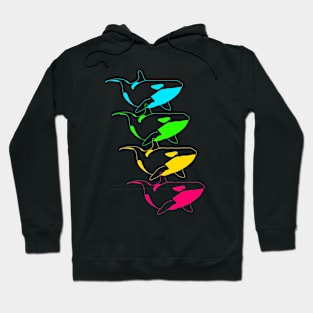 Orca rainbow Hoodie